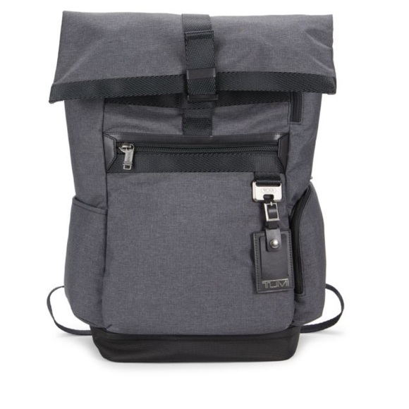 NWT Tumi birch roll top backpack men grey - Picture 4 of 6